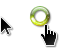 Aero Yellow Shadow Cursors preview