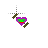 love heart man cursor