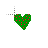 Christmas heart  cursor