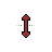 Vertical resize cursor