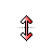 Vertical resize cursor