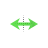 Horizontal resize cursor