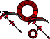RWBY Crescent Rose Cursors preview