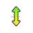 Vertical resize cursor