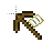 wooden pickaxe and mapBE cursor