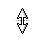 Vertical resize cursor
