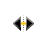 Horizontal resize cursor