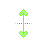 Vertical resize cursor