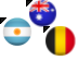 World Russia 2018/ 32 Flags Cursors preview