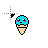 turquoise ice cream cursor