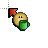 Custom wib patient thirst emote w arro n shadow cursor