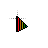 Black & colorful lines cursor