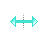 Horizontal resize cursor