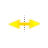 Horizontal resize cursor