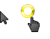 Windows 7 Gray-Yellow Edit Cursors preview