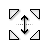 Vertical resize cursor