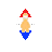 Vertical resize cursor