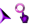 3D Black/Negro Cursors preview