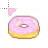 Super Pink Donut Cursors preview