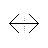 Horizontal resize cursor