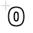 Number 0 cursor
