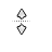 Vertical resize cursor