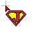 Superman Alphabet j cursor