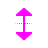 Vertical resize cursor