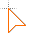 Orange Tailless cursor