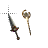 DAGGER WITH STAFF cursor