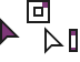 Sans Light Purple Cursors preview