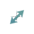 Diagonal Resize 2 cursor
