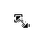 straight Diagonal Resize 1 cursor