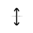 Vertical resize cursor
