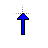 Flecha alternativa azul cursor