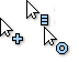 Open Zone Fire Slim Cursors preview