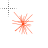 red sparkles cursor