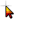 Fire theme Cursors preview