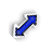 Blue_Diagonalresize2 cursor