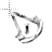 Vertical resize cursor