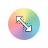 Diagonal Resize 1 cursor