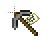 stone pickaxe and map cursor