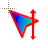 Vertical resize cursor