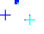 Blue Pluses Cursors preview
