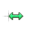 Horizontal resize cursor