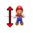 Vertical resize cursor