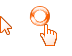 Windows 7 Portal Agressive Orange Edit Cursors preview