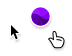 VS 1.0 Medium Purple Cursors preview