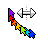 Horizontal resize cursor