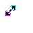 Diagonal resize 2 cursor
